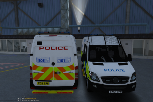 Police Scotland Mercedes Sprinter